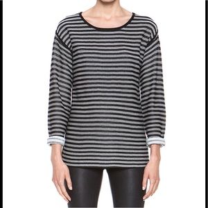 T by Alexander Wang striped LS shirt
